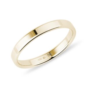Moderní zlatý prsten pro muže