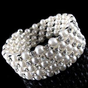 Náramek Pearl Crystal - Elegant KP339