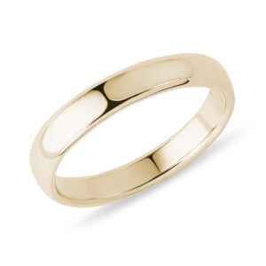Pánský prsten ze žlutého zlata KLENOTA