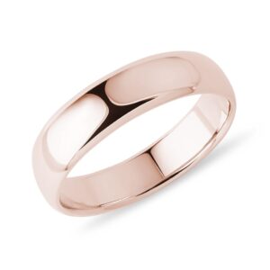 Masivní pánský prsten z růžového zlata KLENOTA