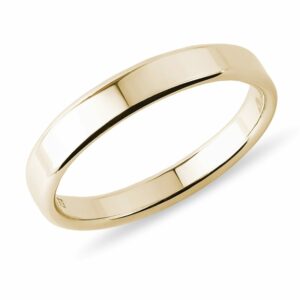 Moderní zlatý prsten pro muže