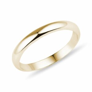 Zlatý snubní prsten pro ženy