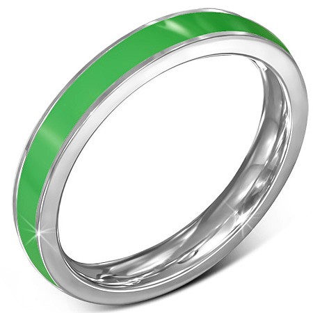 Tenký ocelový prsten - obroučka
