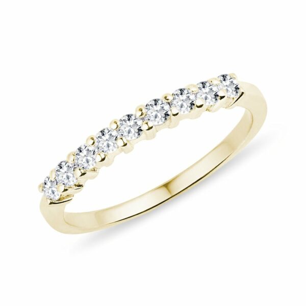 Diamantový prsten ve zlatě