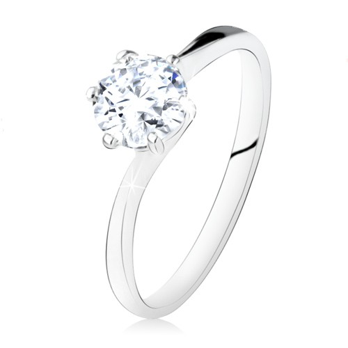 Stříbrný zásnubní prsten 925
