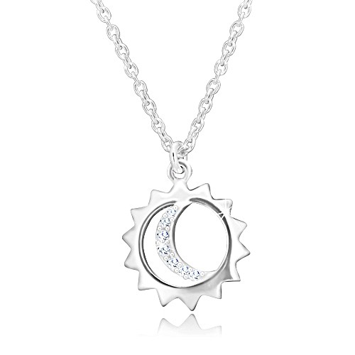 Stříbrný 925 náhrdelník - přívěsek na řetízku