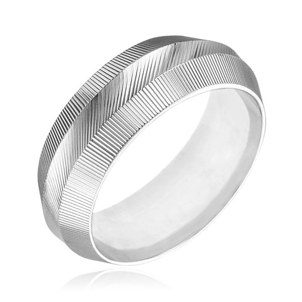 Prsten ze stříbra 925 - zúžený