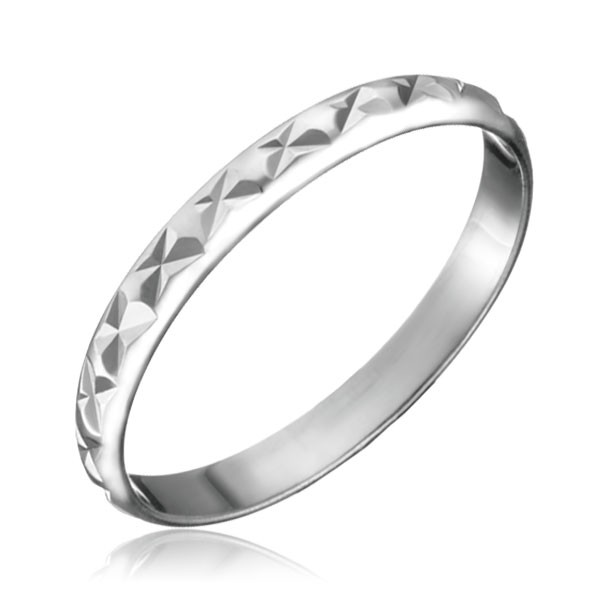Stříbrný prsten 925 - lesklý povrch