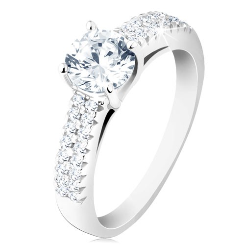 Stříbrný prsten 925 - zásnubní
