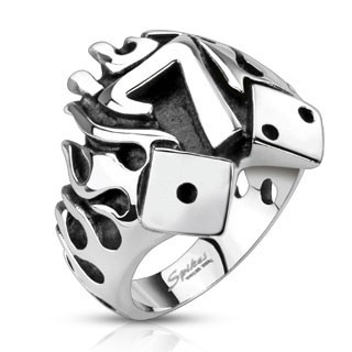 Prsten z oceli - kostky