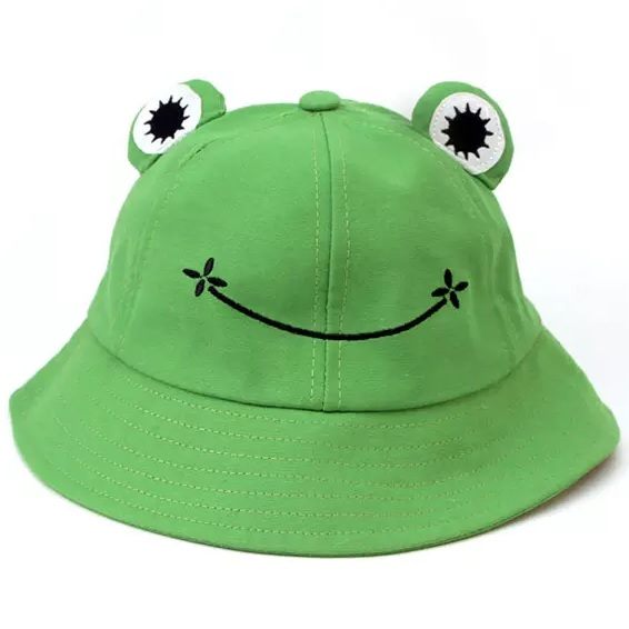 Klobouk Frog Zelená