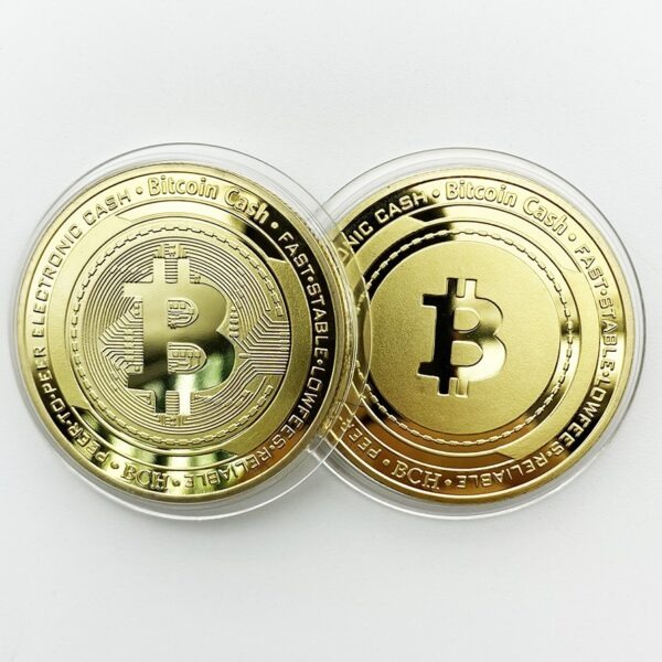 Mince Bitcoin Cash Zlatá/Typ2