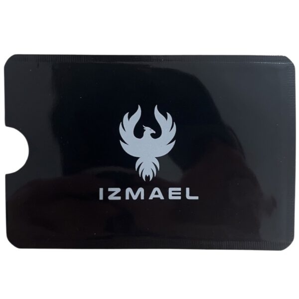 Ochranný obal na kartu RFID Izmael Černá