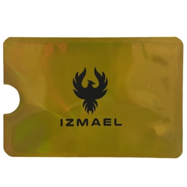 Ochranný obal na kartu RFID Izmael Zlatá