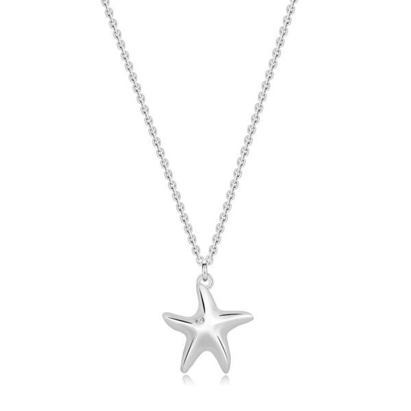 Náhrdelník ze stříbra 925 - motiv mořské hvězdice