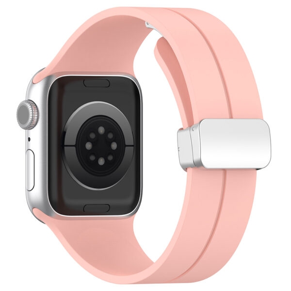 Techsuit   Náhradní řemínek   Apple Watch 1/2/3/4/5/6/7/8/9/SE/SE 2/Ultra/Ultra 2 (42/44/45/49mm)   Růžová