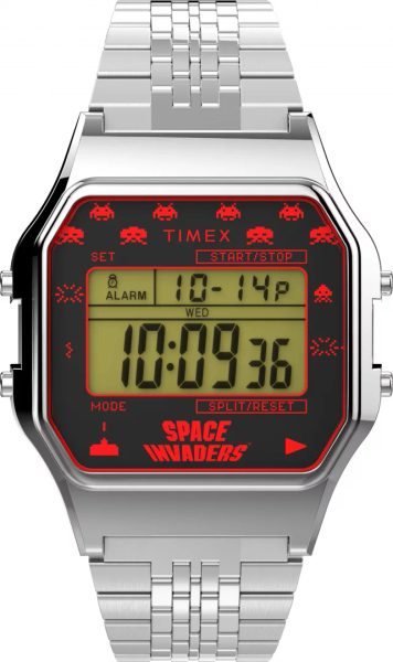Special Projects T80 x Space Invaders TW2V30000U8 - Silver + 5 let záruka